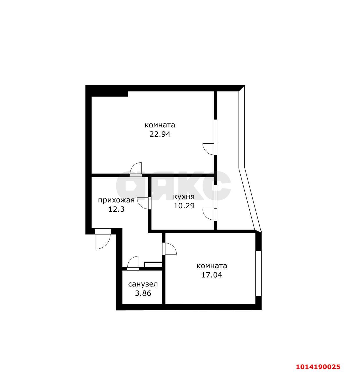Фото №19: 2-комнатная квартира 77 м² - Краснодар, Фестивальный, ул. Атарбекова, 7