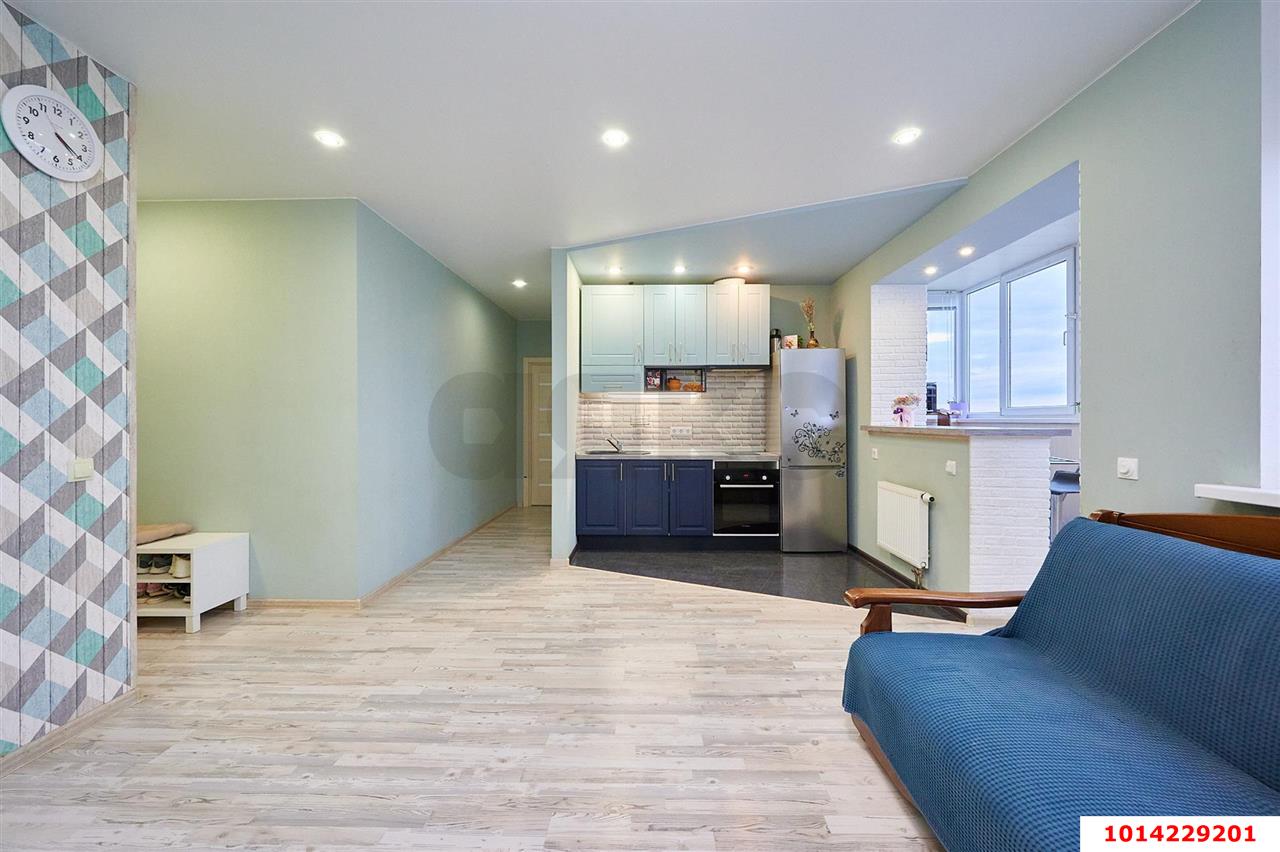 Фото №1: 1-комнатная квартира 47 м² - Краснодар, Прикубанский внутригородской округ, Славянский, мкр. Светлоград, ул. Красных Партизан, 1/4к1