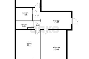 Фото №1: 2-комнатная квартира 72 м² - Краснодар, мкр. Новый, ул. 9-я Тихая, 25