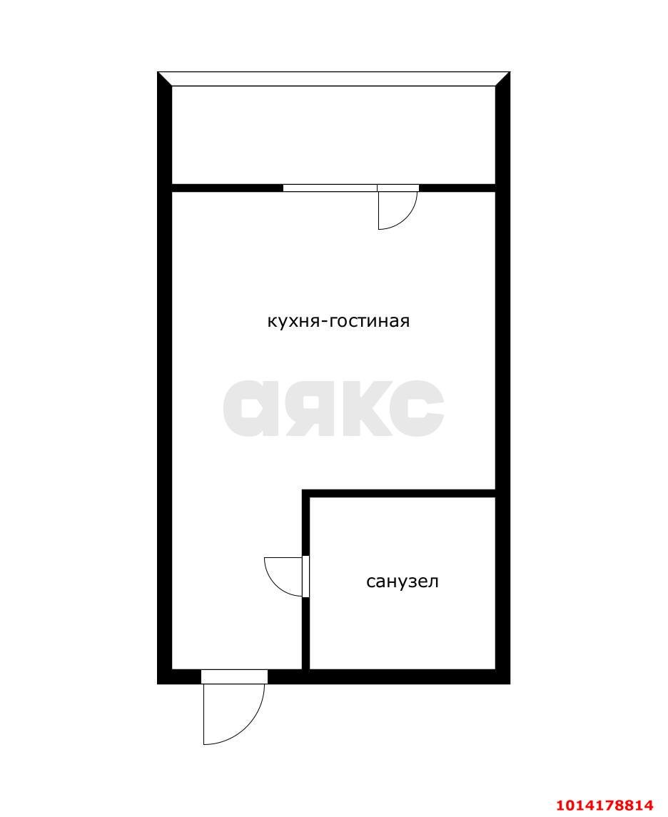 Фото №8: Студия 16 м² - Краснодар, Прикубанский внутригородской округ, ул. имени Ивана Лотышева, 17