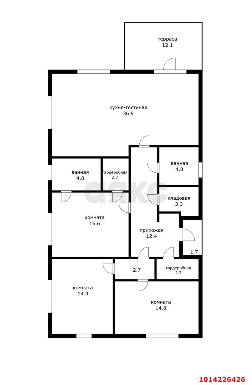 Фото №20: Дом 130 м² + 4.5 сот. - Краснодар, коттеджный  Кореновская Усадьба, 