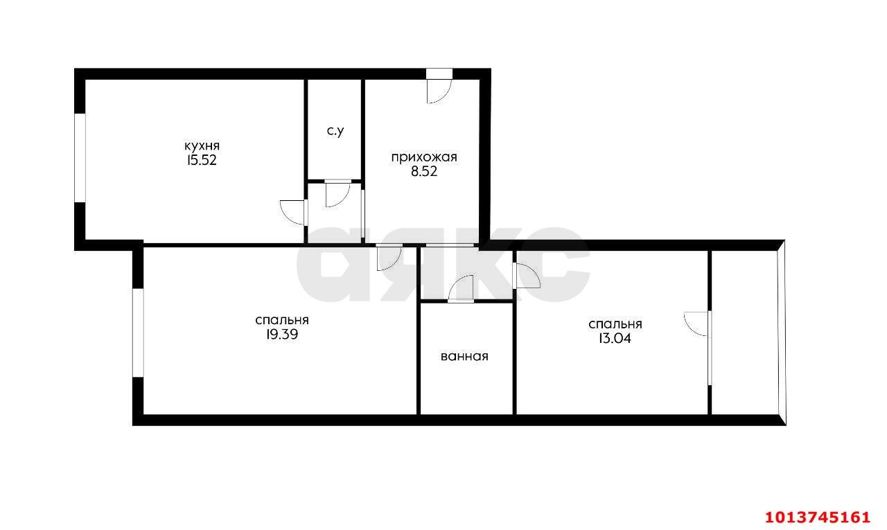 Фото №11: 2-комнатная квартира 70 м² - Краснодар, Юбилейный, пр-кт Чекистов, 24/1