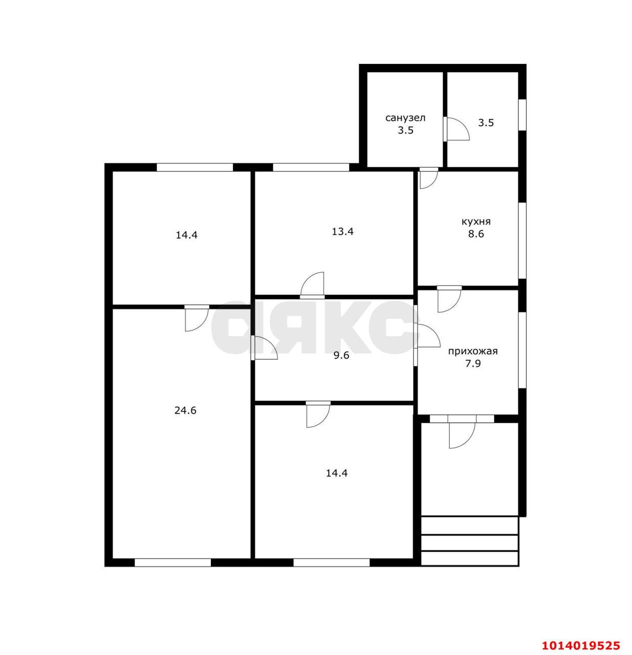 Фото №19: Дом 100 м² + 11.2 сот. - Афипский, ул. Чапаева, 178А