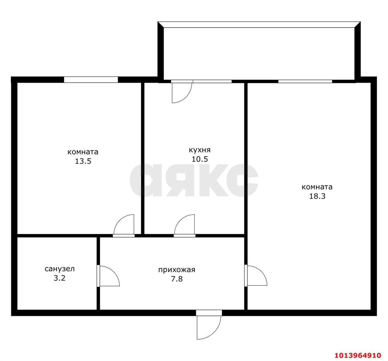 Фото №18: 2-комнатная квартира 60 м² - Краснодар, Калинино, ул. Кадетская, 5
