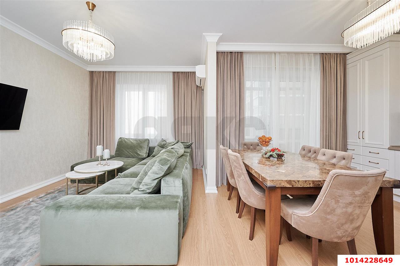 Фото №6: 3-комнатная квартира 93 м² - Краснодар, Прикубанский внутригородской округ, мкр. Восточно-Кругликовский, ул. Черкасская, 127