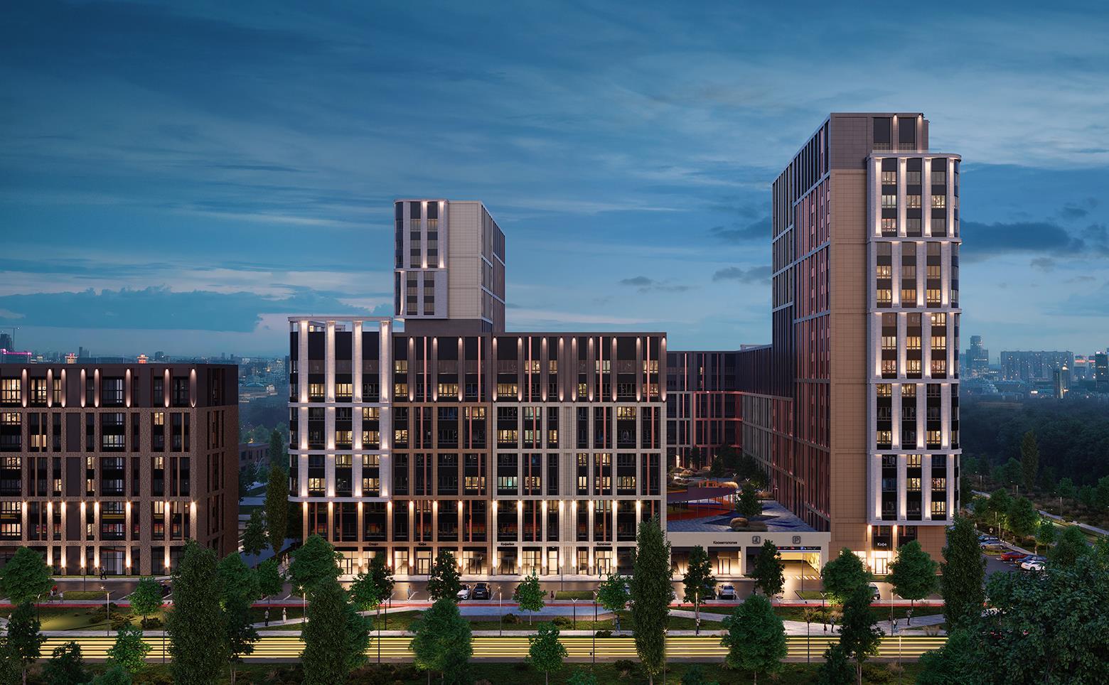 Фото №4: 1-комнатная квартира 47 м² - Краснодар, Прикубанский внутригородской округ, мкр. ЖК Эрмитаж, ул. им. Мурата Ахеджака, 20