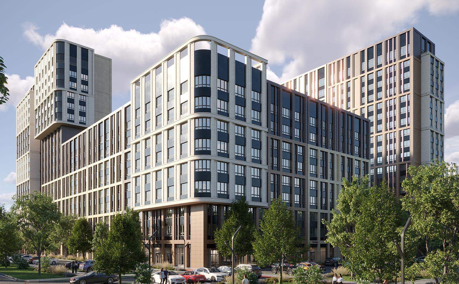 Фото №1: 1-комнатная квартира 46 м² - Краснодар, Прикубанский внутригородской округ, мкр. ЖК Эрмитаж, ул. им. Мурата Ахеджака, 20