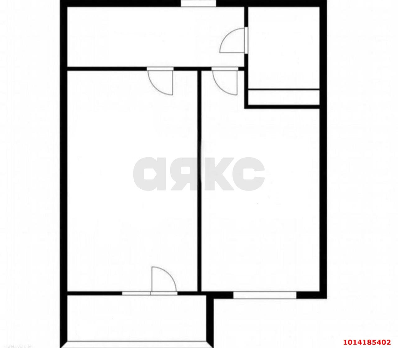 Фото №13: 1-комнатная квартира 43 м² - Краснодар, жилой комплекс Солнечный Парк, ул. имени Симиренко, 37к2