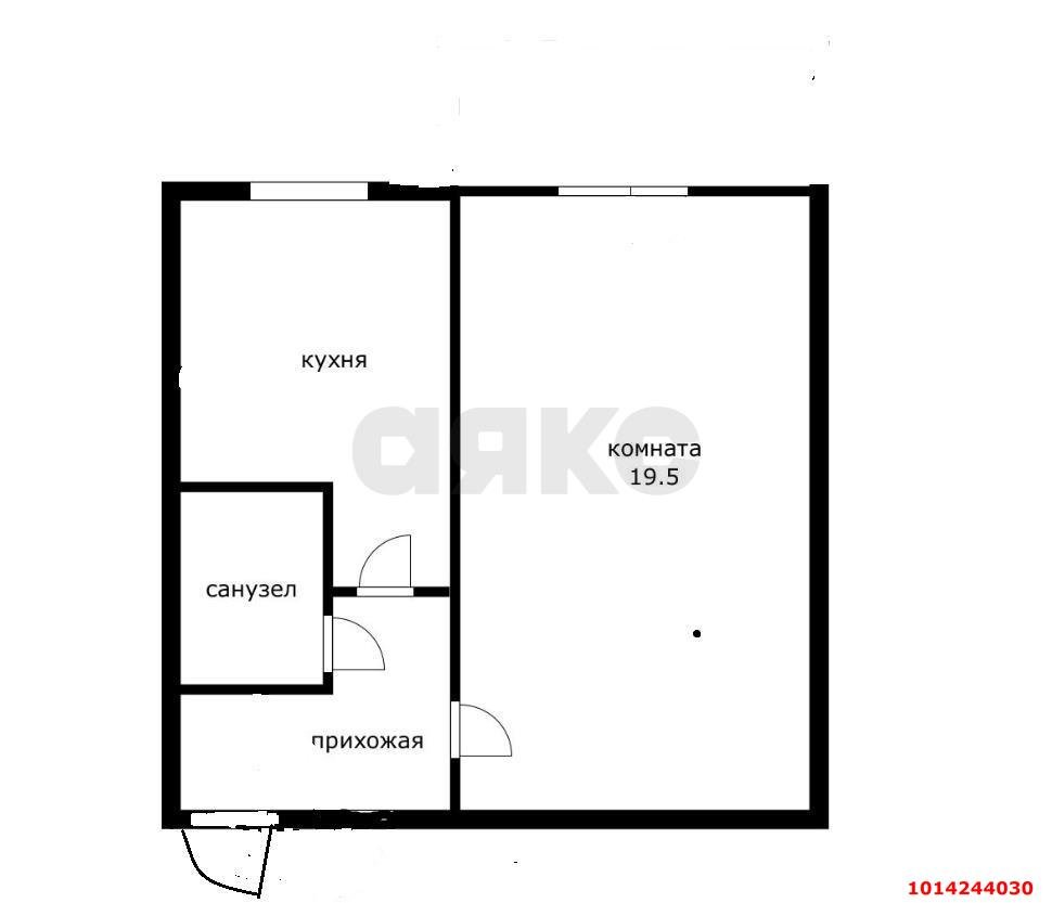 Фото №2: 1-комнатная квартира 35 м² - Краснодар, Славянский, ул. Славянская, 81