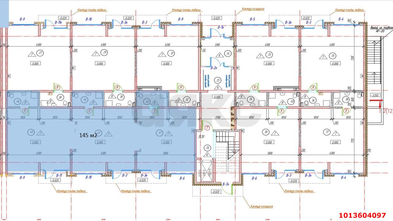 Фото №4: Торговое помещение 100 м² - Южный, жилой комплекс История-2, ул. Екатерининская, 5к1