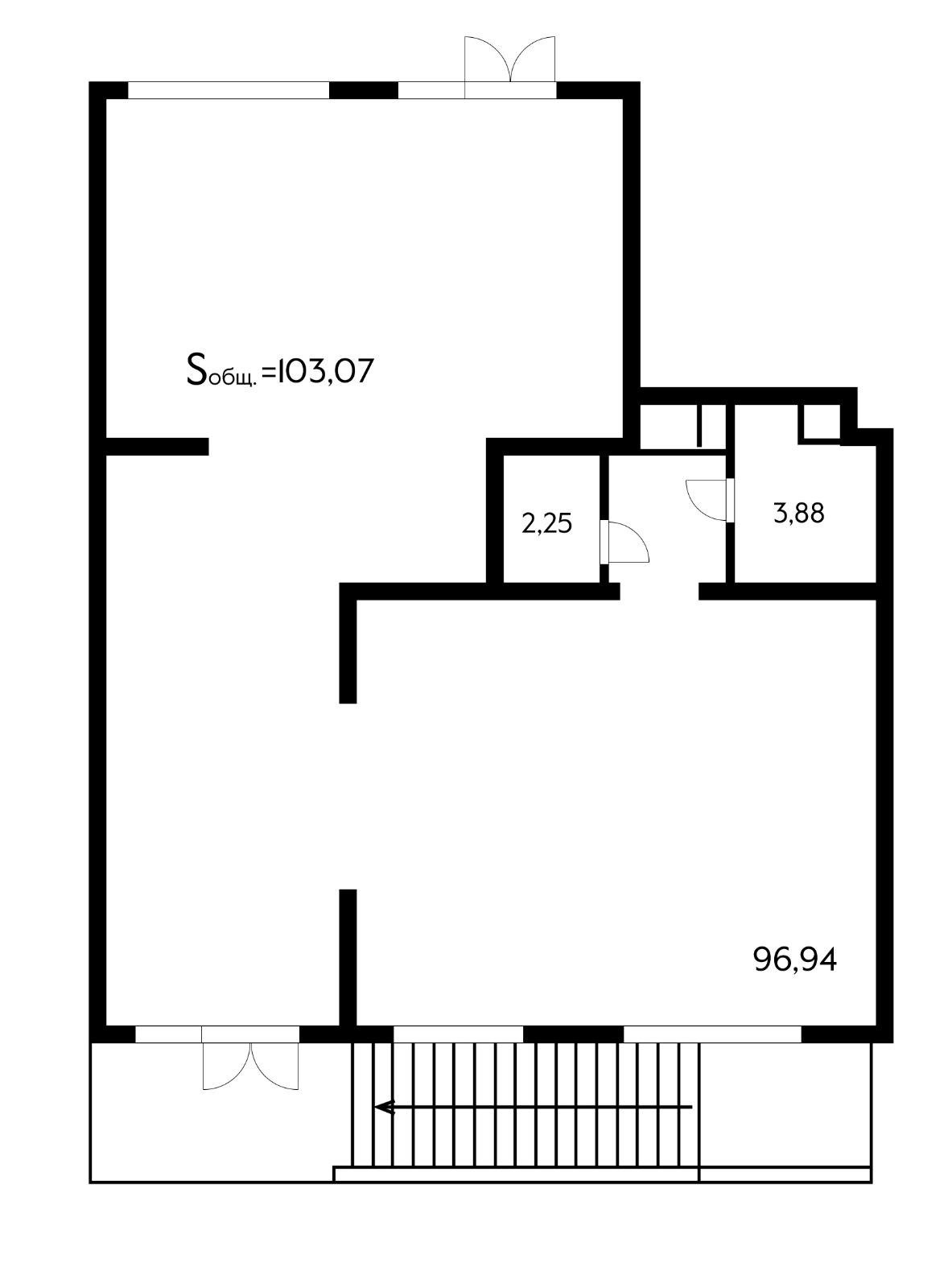 Фото №2: Коммерция 103 м² - Краснодар, Прикубанский внутригородской округ, мкр. Достояние, ул. Григория Булгакова, 16
