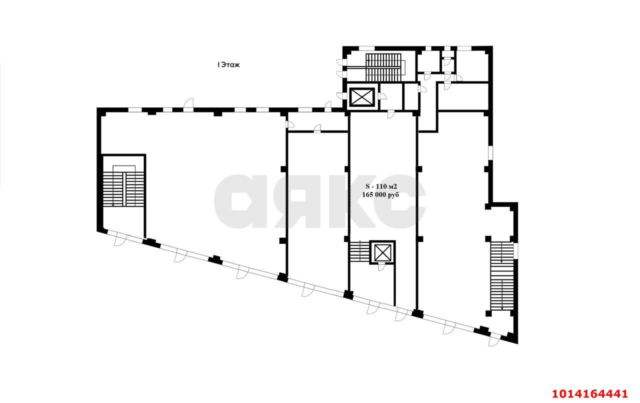 Фото №4: Торговое помещение 110 м² - Краснодар, Хлопчато-бумажный Комбинат, ул. Селезнёва, 191/1