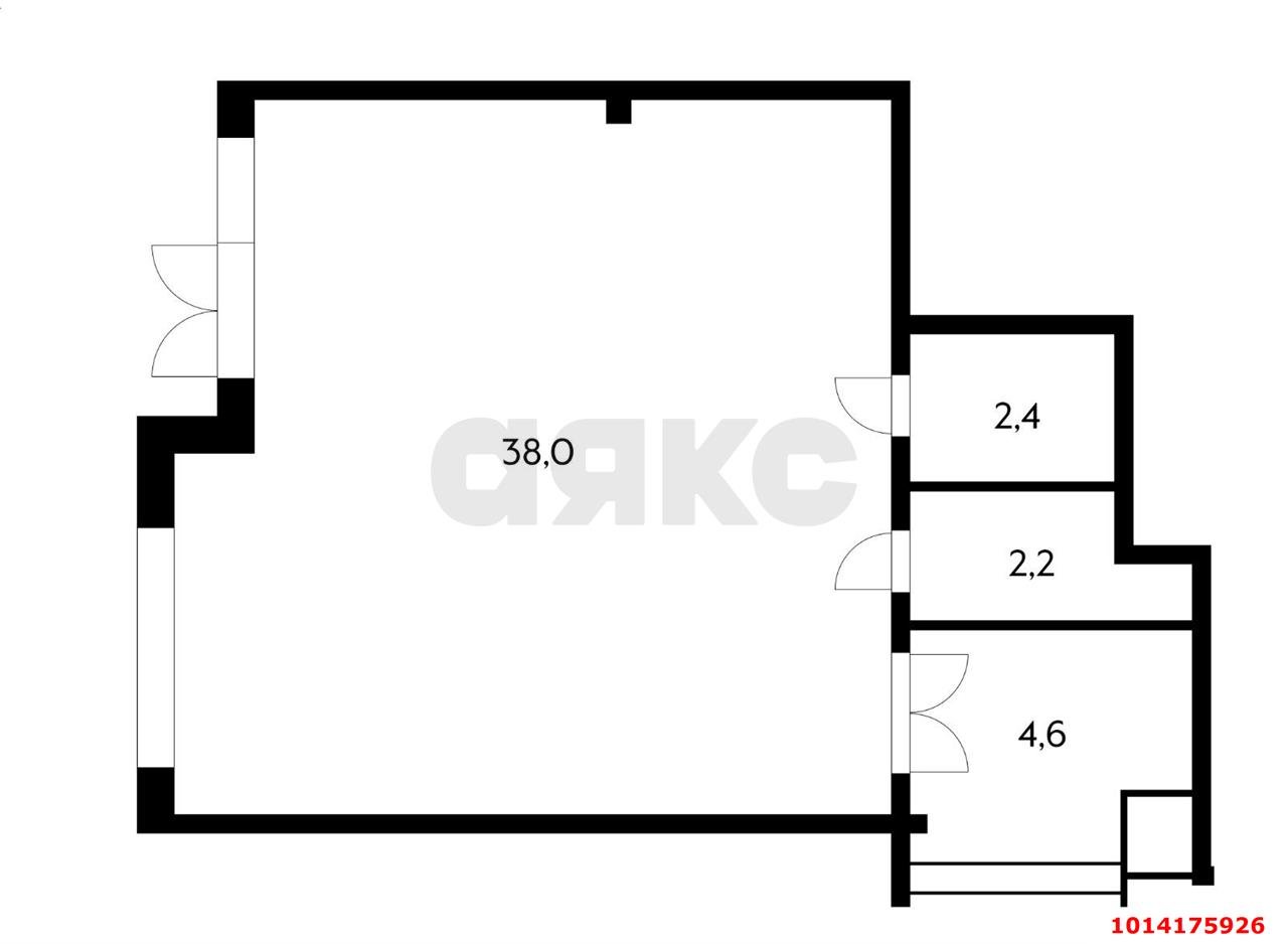 Фото №9: Торговое помещение 48 м² - Краснодар, Достояние, ул. Григория Булгакова, 10
