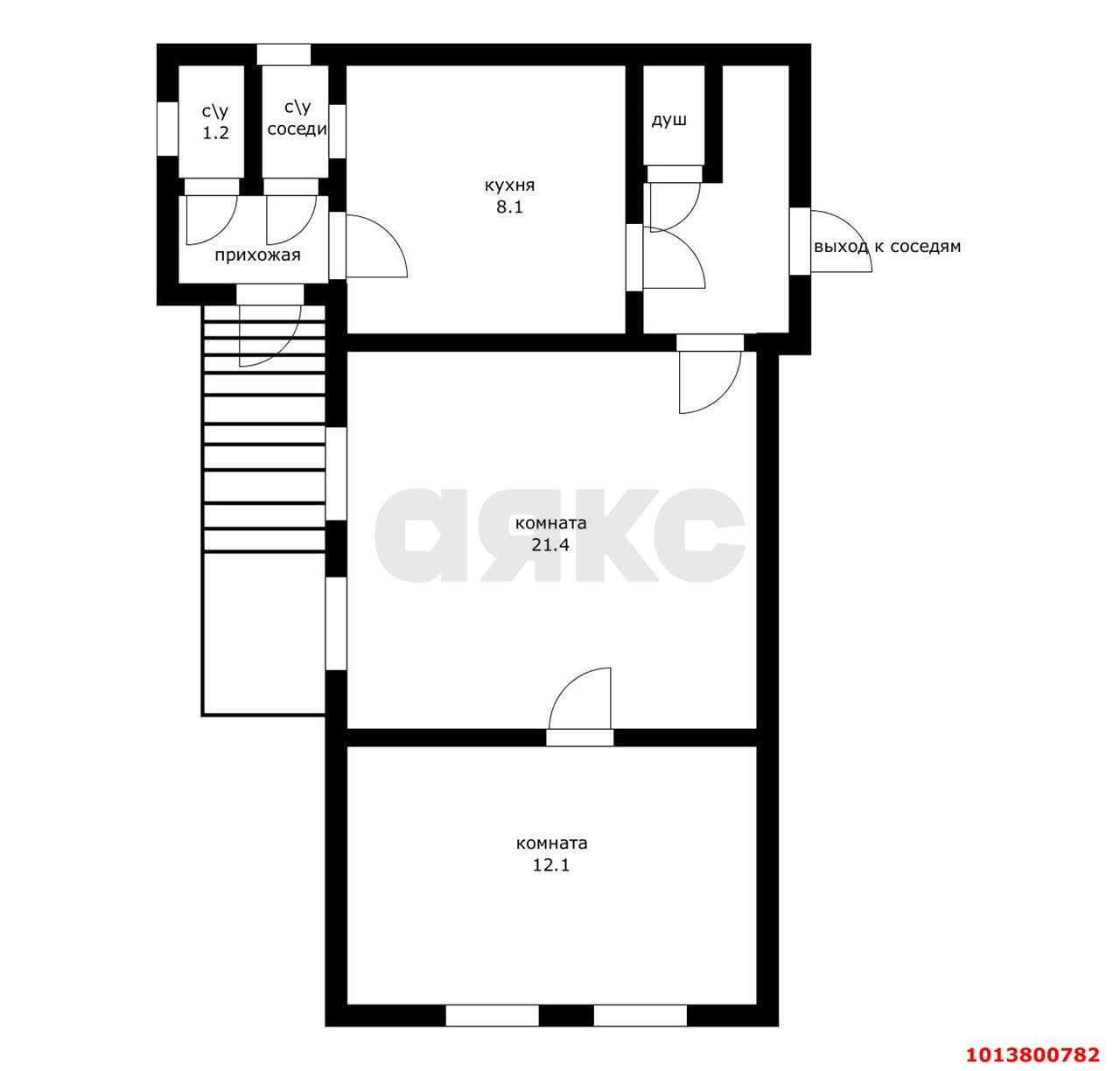 Фото №13: 2-комнатная квартира 41 м² - Краснодар, Западный внутригородской округ, мкр. Центральный, ул. Чапаева, 42
