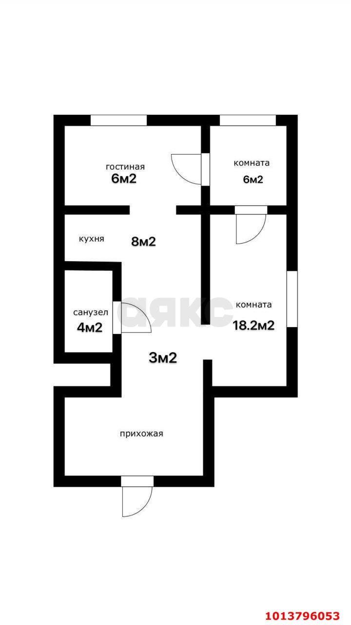 Фото №13: 2-комнатная квартира 45 м² - Энем, ул. Фрунзе, 10