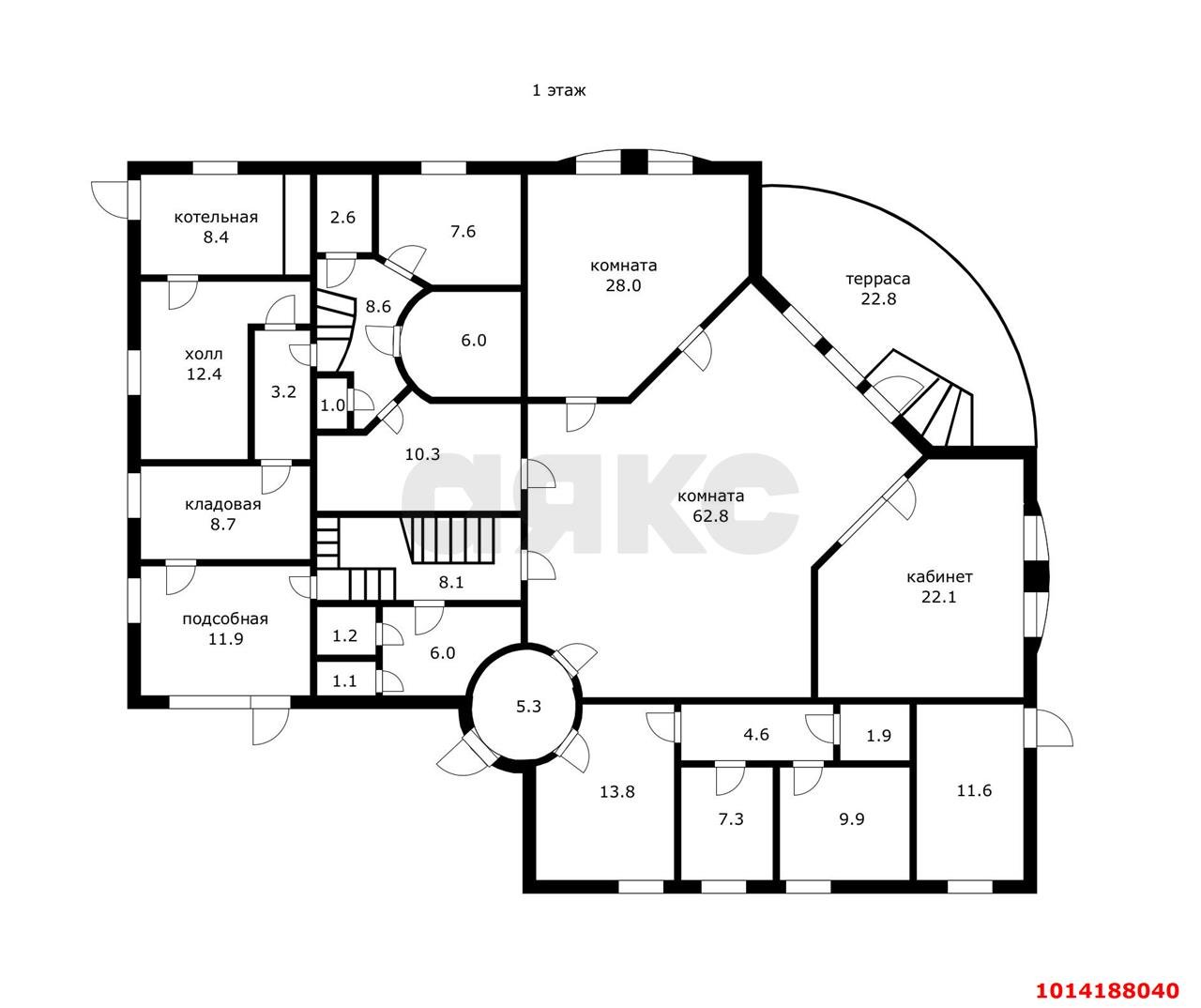 Фото №15: Дом 479 м² + 8.37 сот. - Краснодар, Калинино, ул. Российская, 421