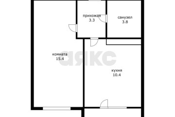 Фото №2: 1-комнатная квартира 36 м² - Краснодар, мкр. жилой комплекс Ракурс, ул. имени Героя Ростовского, 8к4