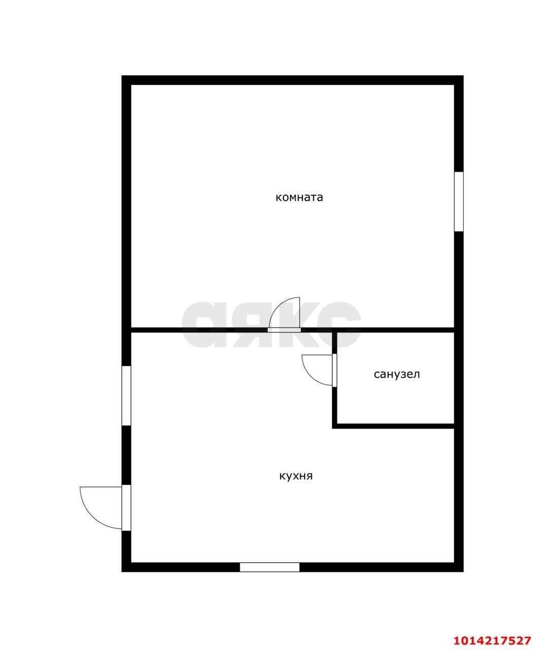Фото №9: 1-комнатная квартира 22 м² - Краснодар, Центральный, ул. Мира, 63