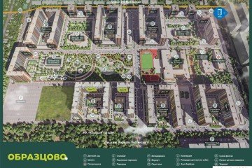 Фото №1: Торговое помещение 57 м² - Краснодар, мкр. жилой комплекс Символ, ул. Командорская, 9/1