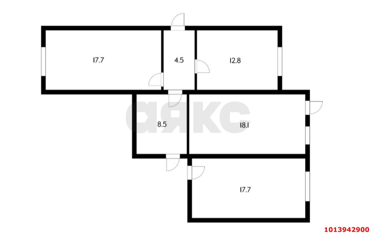 Фото №4: Торговое помещение 79 м² - Краснодар, Прикубанский внутригородской округ, мкр. Краевая Клиническая Больница, ул. Восточно-Кругликовская, 79