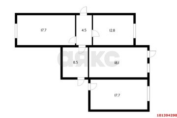 Фото №1: Торговое помещение 80 м² - Краснодар, мкр. Краевая Клиническая Больница, ул. Восточно-Кругликовская, 79