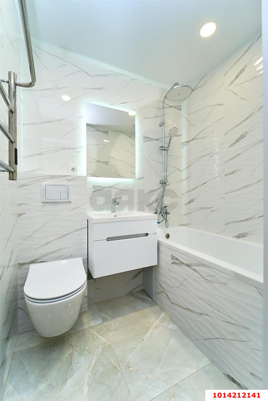 Фото №5: 1-комнатная квартира 35 м² - Краснодар, Прикубанский внутригородской округ, мкр. Завод Измерительных Приборов, ул. Карякина, 3