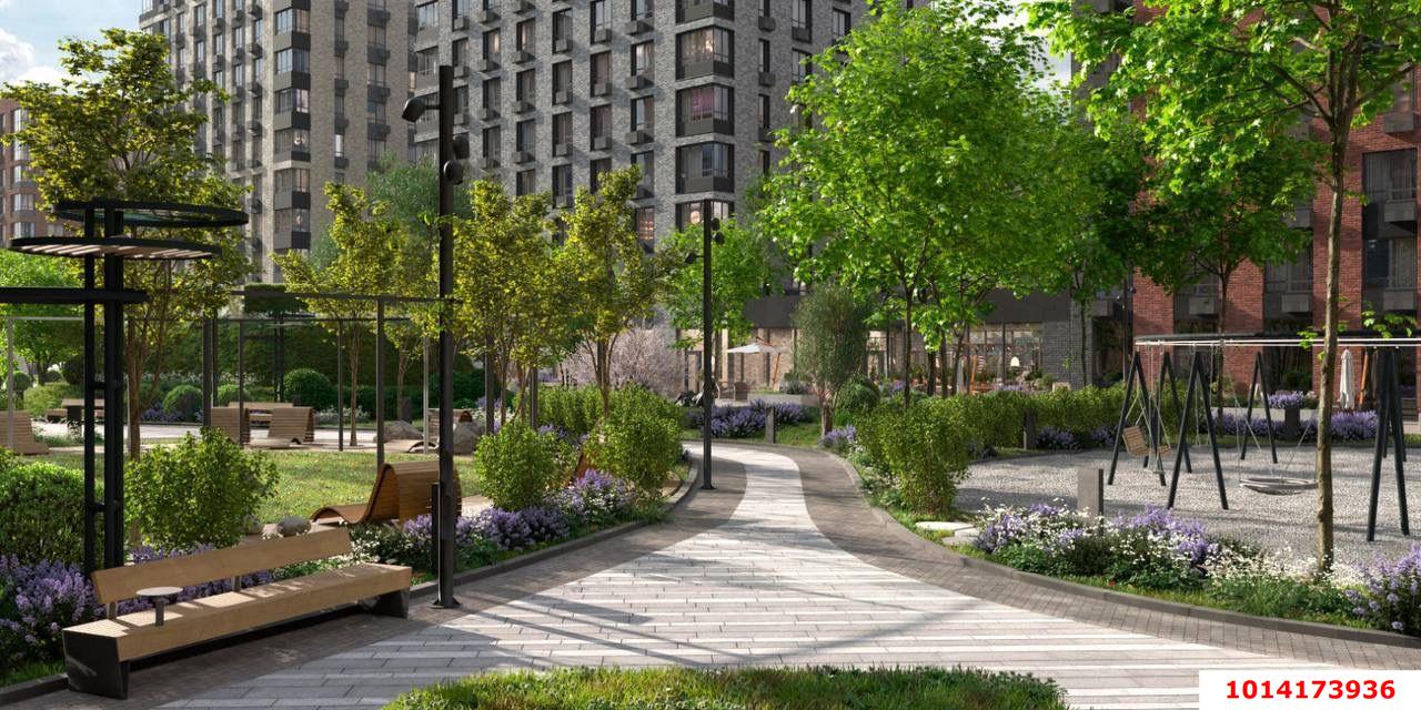 Фото №3: 1-комнатная квартира 36 м² - Краснодар, Карасунский внутригородской округ, Хлопчато-бумажный Комбинат, мкр. жилой квартал Патрики