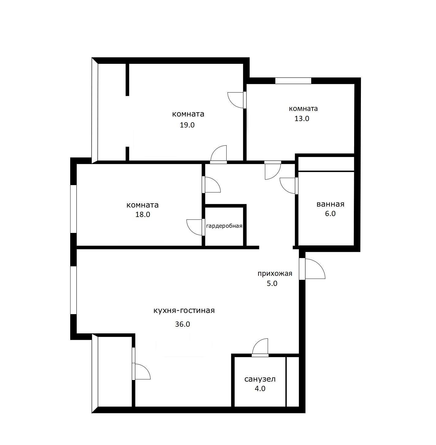 Фото №18: 3-комнатная квартира 118 м² - Краснодар, Центральный внутригородской округ, Центральный, мкр. жилой комплекс На Садовой, ул. Садовая, 161/2лит1
