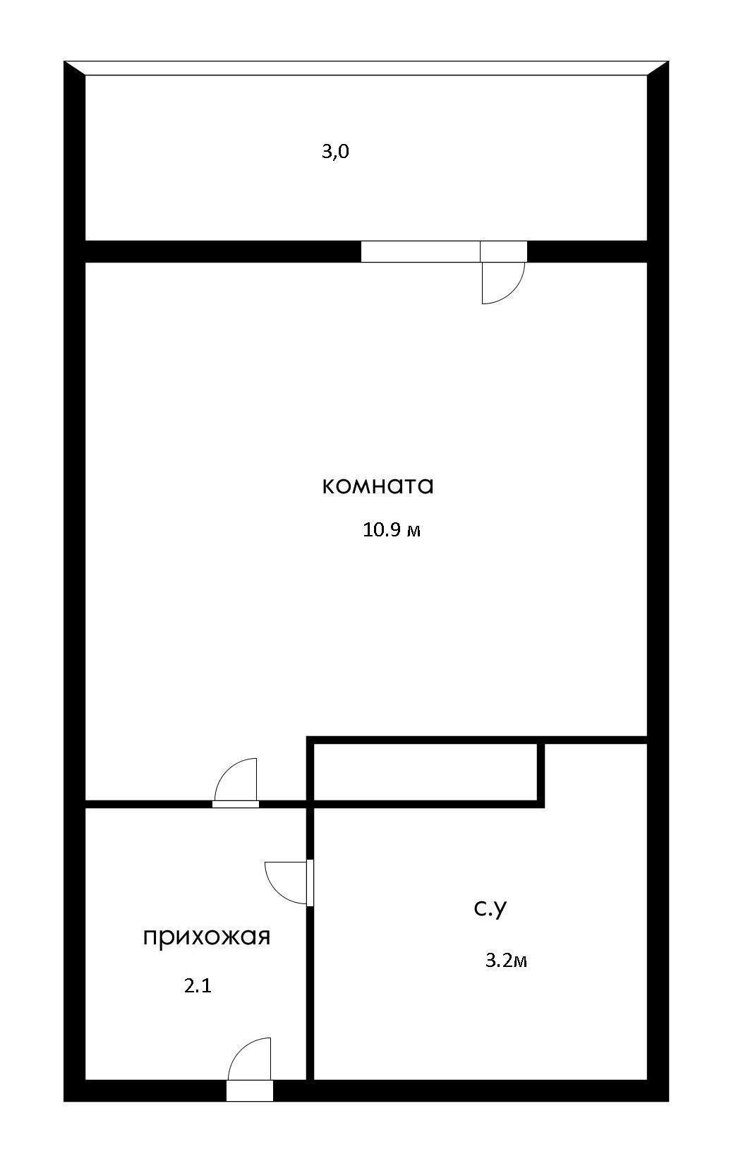 Фото №6: Студия 21 м² - Краснодар, Прикубанский внутригородской округ, мкр. жилой комплекс Самолёт-4, ул. Ивана Беличенко, 89