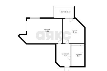 Фото №1: 1-комнатная квартира 48 м² - Краснодар, мкр. 2-я Площадка, ул. Ветеранов, 85