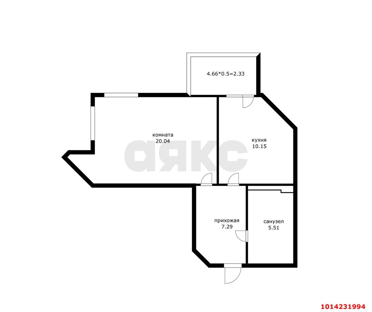 Фото №1: 1-комнатная квартира 48 м² - Краснодар, 2-я Площадка, ул. Ветеранов, 85
