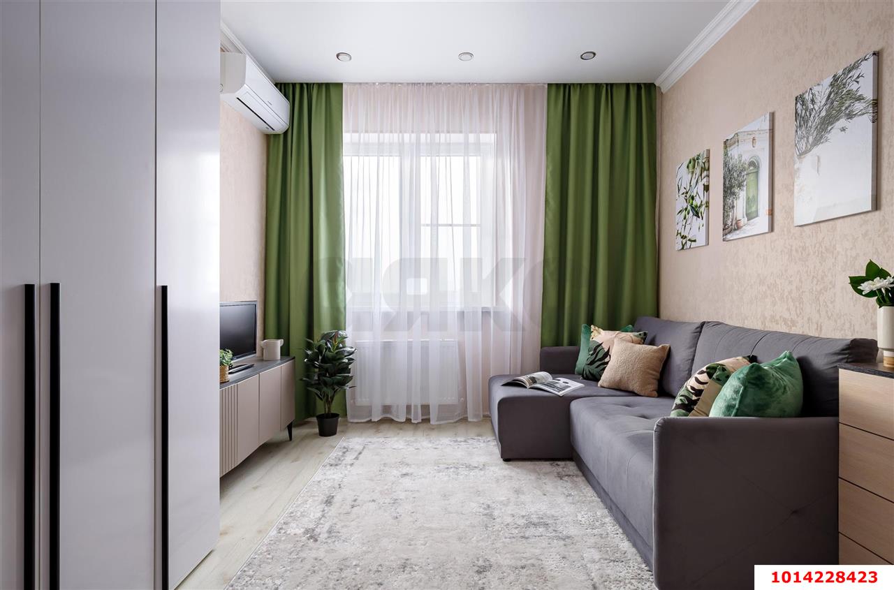 Фото №2: 1-комнатная квартира 30 м² - Новая Адыгея, мкр. жилой комплекс Дарград, ул. Тургеневское шоссе, 33/1к10