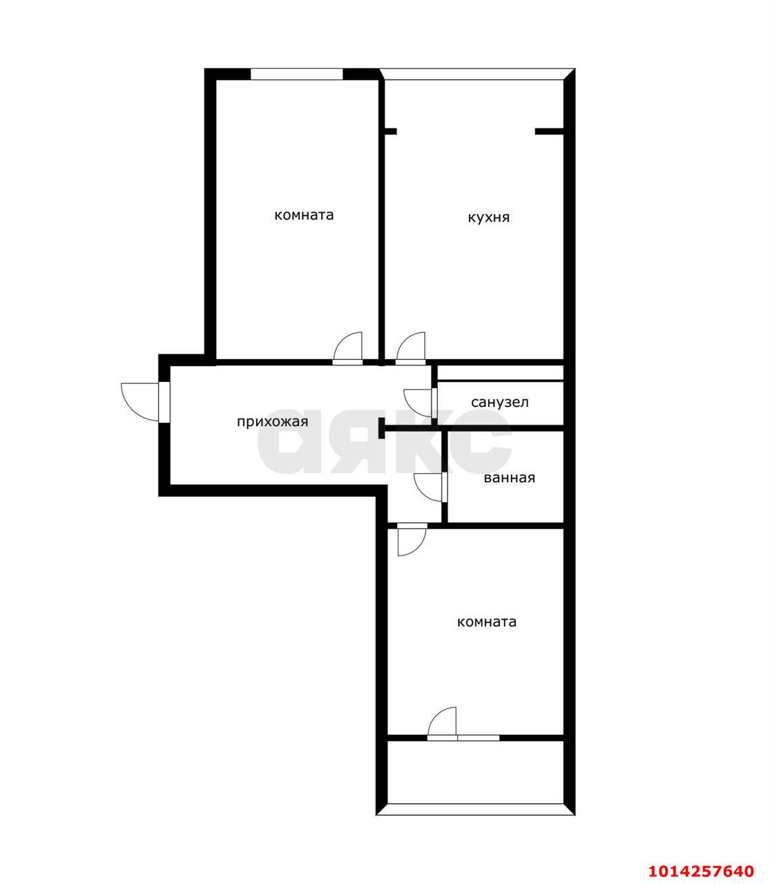 Фото №17: 2-комнатная квартира 67 м² - Краснодар, Дубинка, ул. Линейная, 21