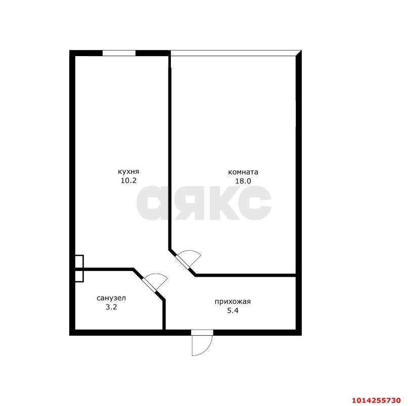 Фото №7: 1-комнатная квартира 36 м² - Российский, Прикубанский внутригородской округ, ул. Измаильская, 13