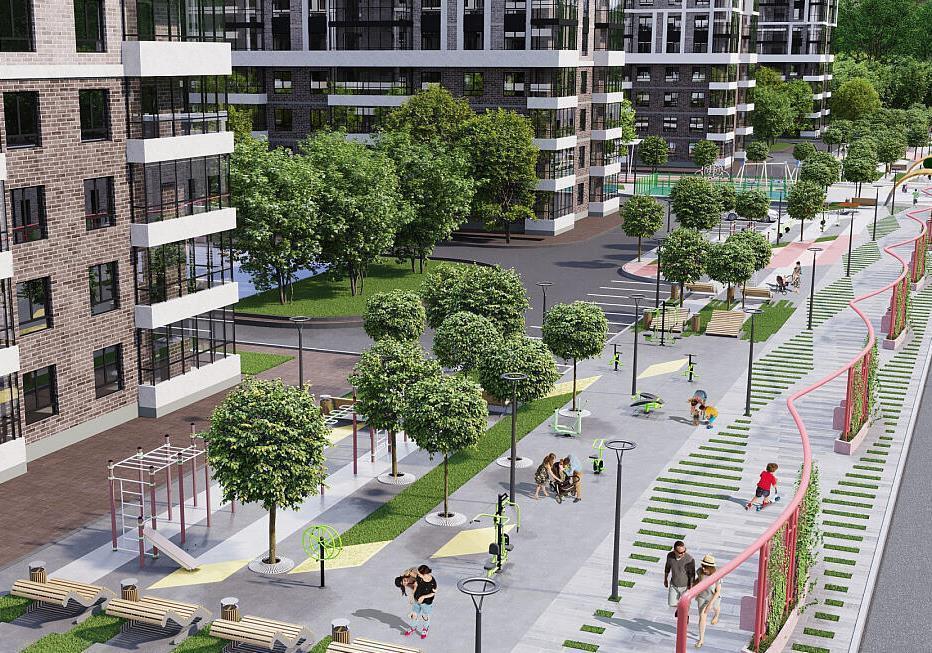 Фото №7: 3-комнатная квартира 86 м² - Краснодар, Прикубанский внутригородской округ, мкр. жилой комплекс Отражение, ул. Конгрессная, 43