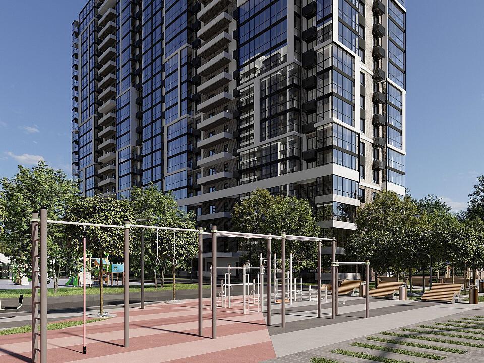 Фото №6: 3-комнатная квартира 86 м² - Краснодар, Прикубанский внутригородской округ, мкр. жилой комплекс Отражение, ул. Конгрессная, 43