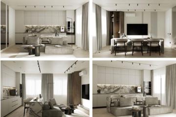 Фото №1: 1-комнатная квартира 48 м² - Краснодар, мкр. жилой комплекс Новые Сезоны, ул. Скандинавская, 1к2