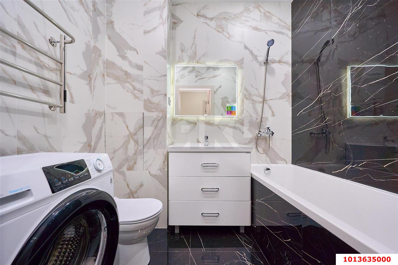 Фото №11: 1-комнатная квартира 36 м² - Краснодар, Прикубанский внутригородской округ, мкр. жилой комплекс Новелла, ул. Питерская, 40к3