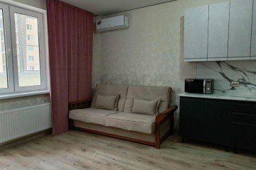 Фото №2: Студия 25 м² - Краснодар, мкр. жилой комплекс Дыхание, ул. Лётчика Позднякова, 2к13