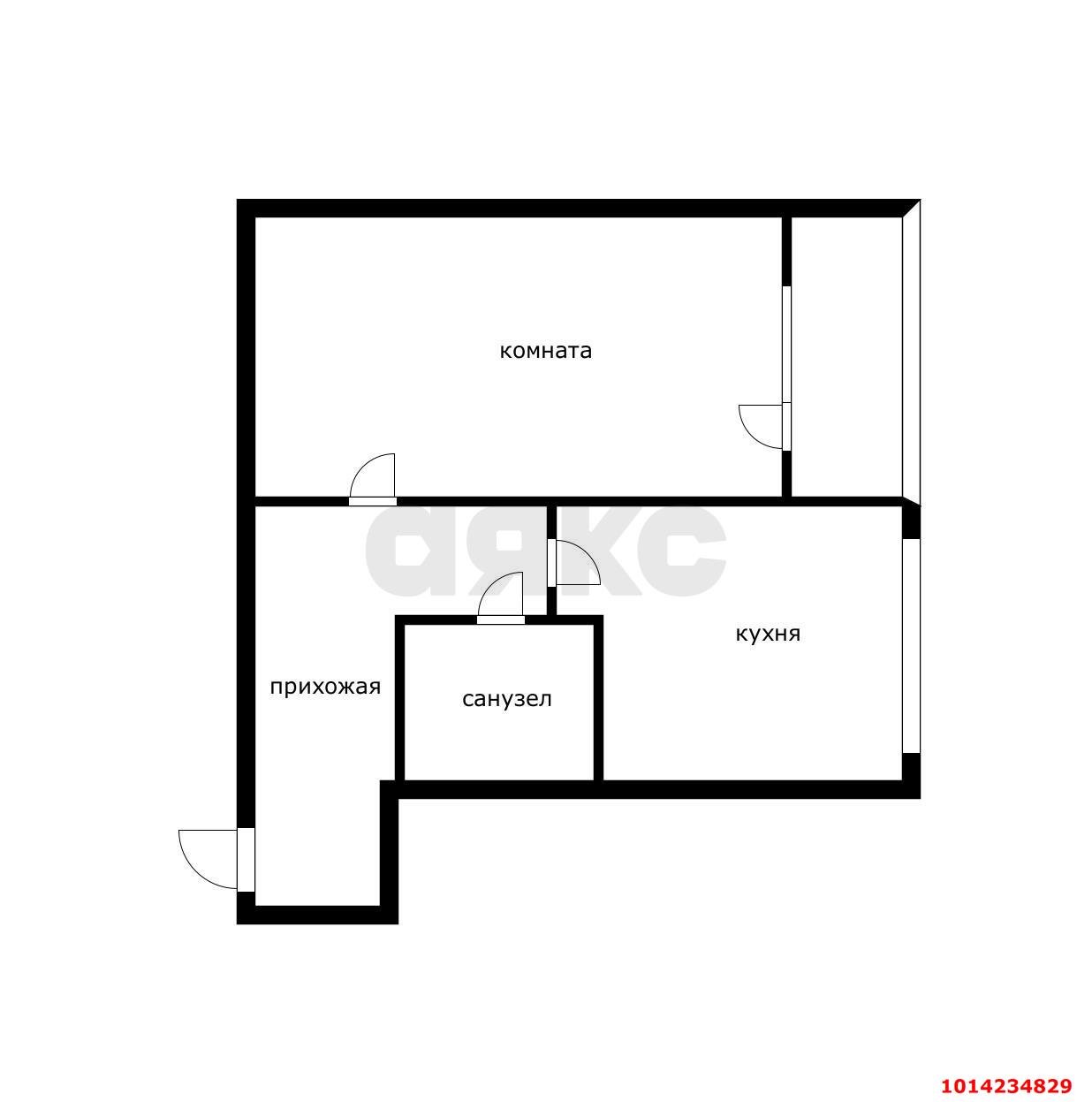 Фото №16: 1-комнатная квартира 41 м² - Краснодар, Музыкальный, ул. имени Сергея Есенина, 94