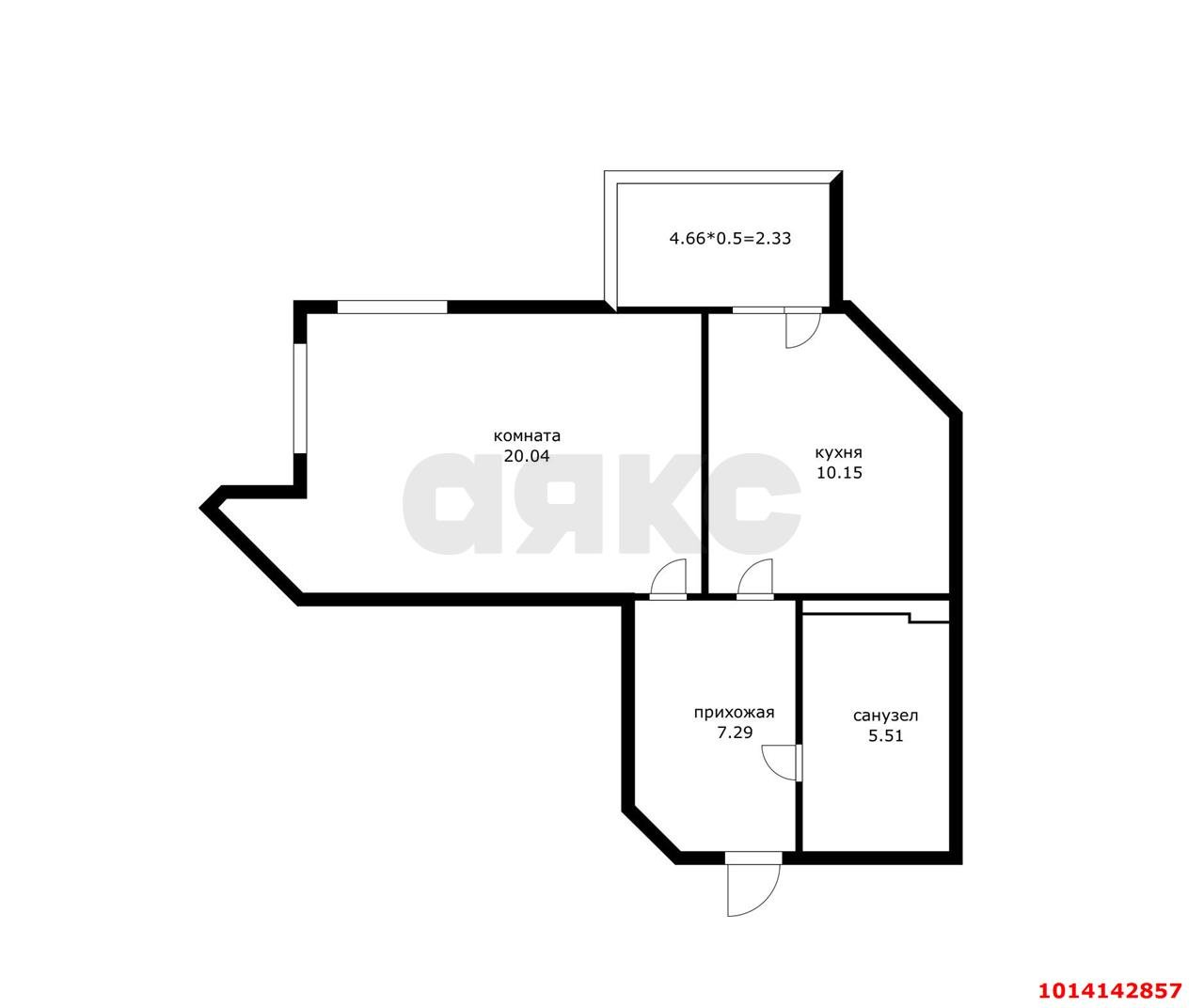 Фото №1: 1-комнатная квартира 48 м² - Краснодар, 2-я Площадка, ул. Ветеранов, 85к1