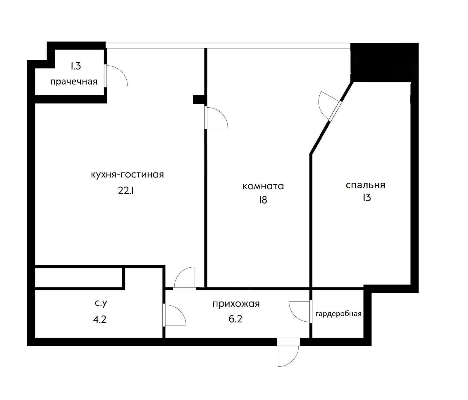Фото №16: 1-комнатная квартира 63 м² - Краснодар, Западный внутригородской округ, Центральный внутригородской округ, жилой комплекс Центральный, мкр. Центральный, ул. Будённого, 129