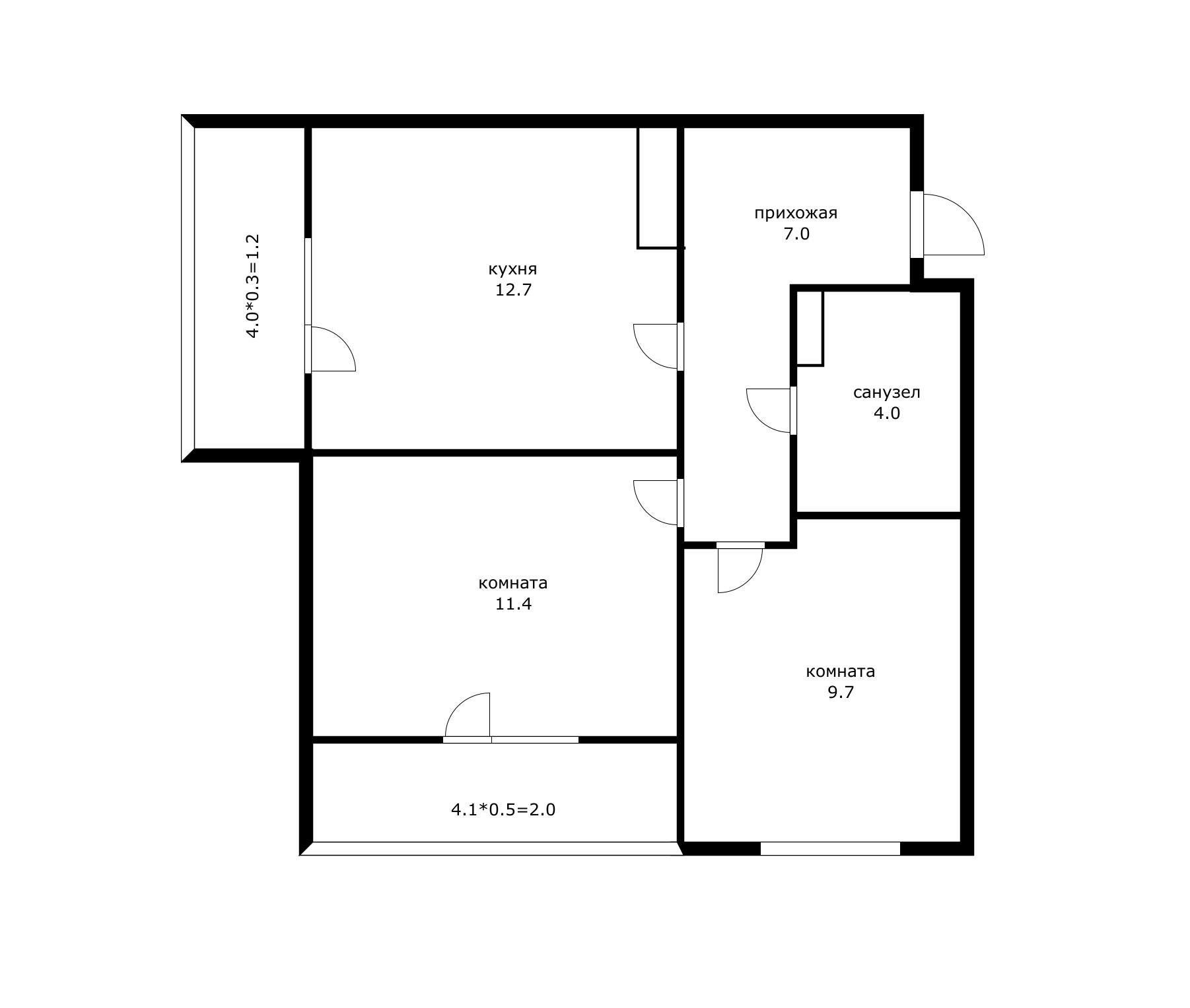 Фото №9: 2-комнатная квартира 48 м² - Краснодар, Прикубанский внутригородской округ, мкр. жилой комплекс Ракурс, ул. имени Героя Ростовского, 8