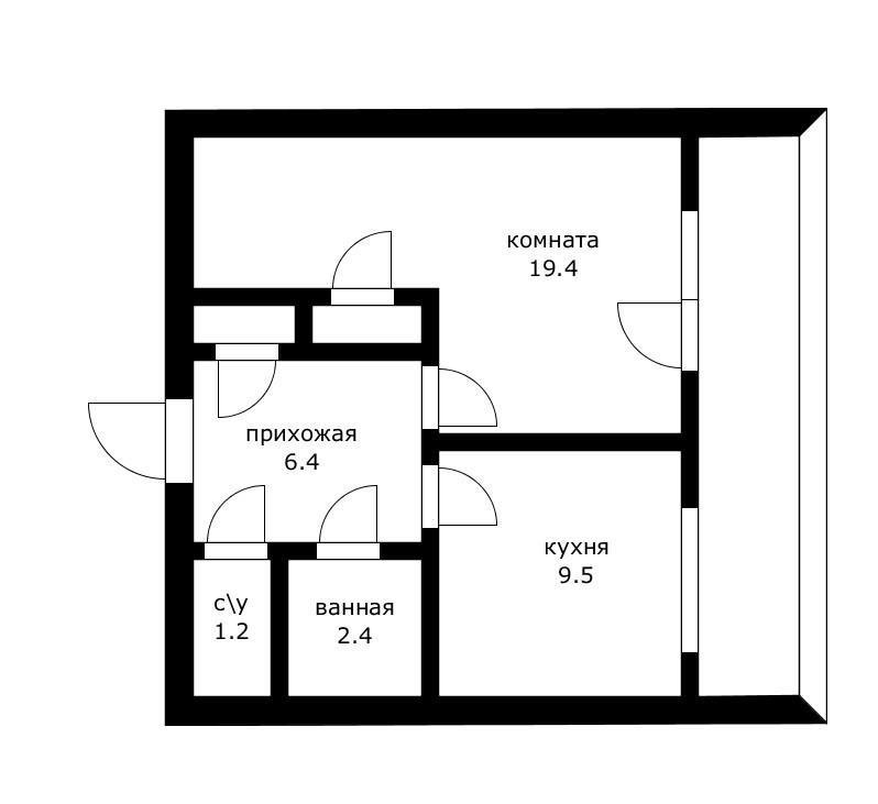 Фото №13: 1-комнатная квартира 49 м² - Краснодар, Центральный внутригородской округ, мкр. Центральный, ул. Ленина, 71