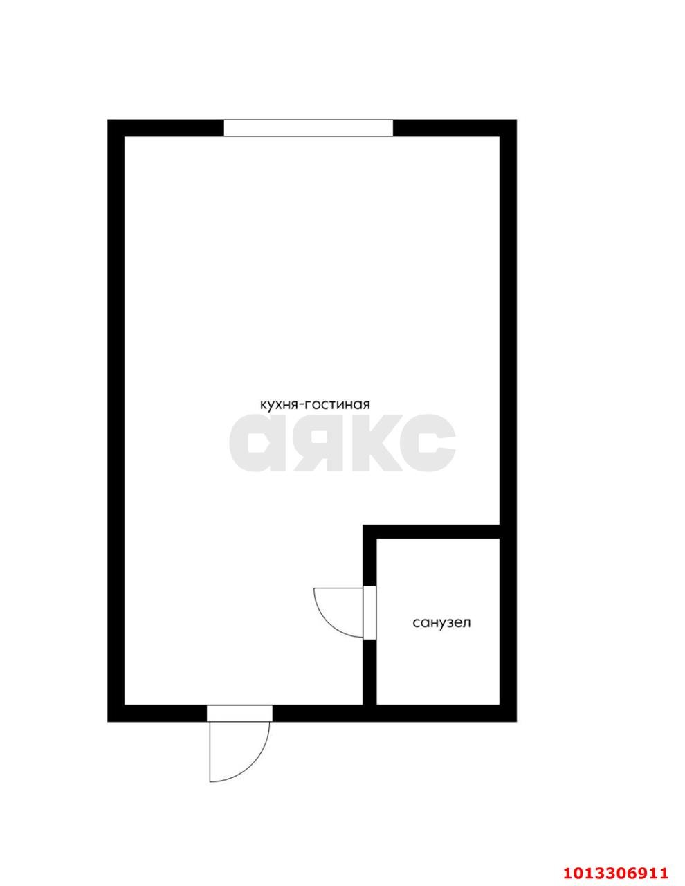 Фото №7: Студия 20 м² - Краснодар, Пашковский, ул. Леонида Лаврова, 91
