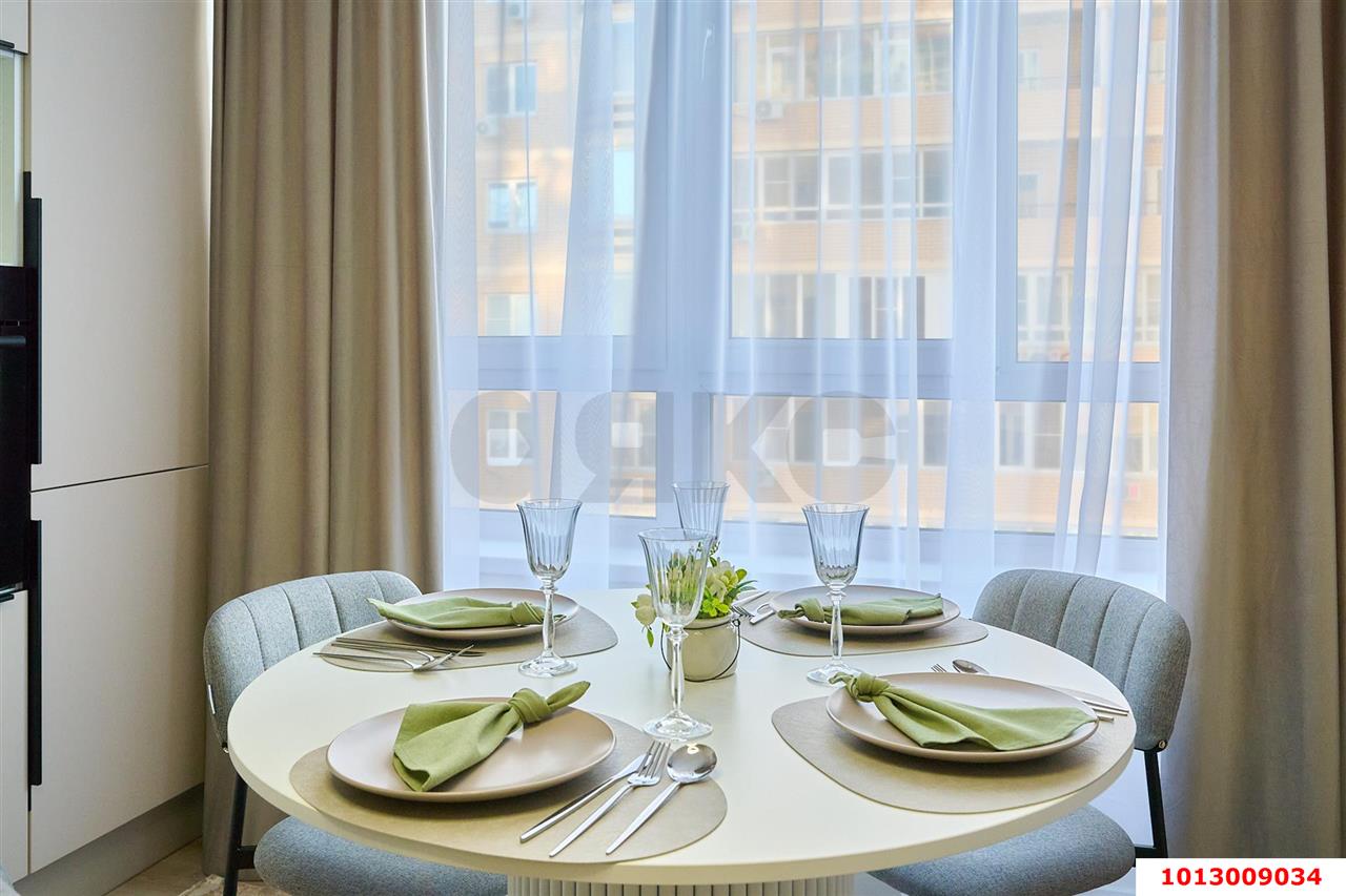 Фото №2: 1-комнатная квартира 43 м² - Краснодар, мкр. Прикубанский внутригородской округ