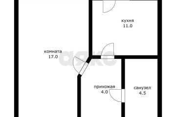 Фото №1: 1-комнатная квартира 37 м² - Краснодар, мкр. Солнечный, ул. Архитектора Ишунина, 6