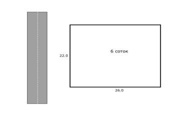 Фото №4: Земельный участок 6 сот. - Козет, ул. Московская, 15