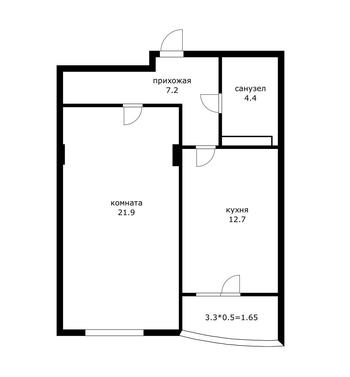 Фото №14: 1-комнатная квартира 47 м² - Краснодар, Пашковский, мкр. Карасунский внутригородской округ, ул. Криничная, 128