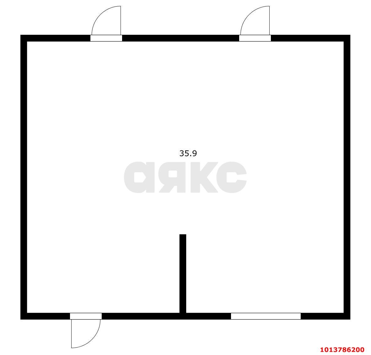 Фото №5: Коммерция 35 м² - Краснодар, Прикубанский внутригородской округ, ЖК На Красных Партизан, мкр. Славянский, ул. Заполярная, 35к1